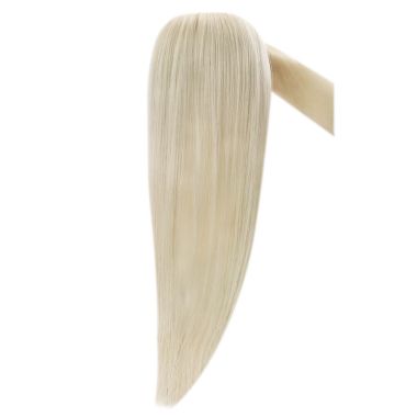 I Tip Human Hair Extensions Straight Platinum Blonde #60 | KQ Hair